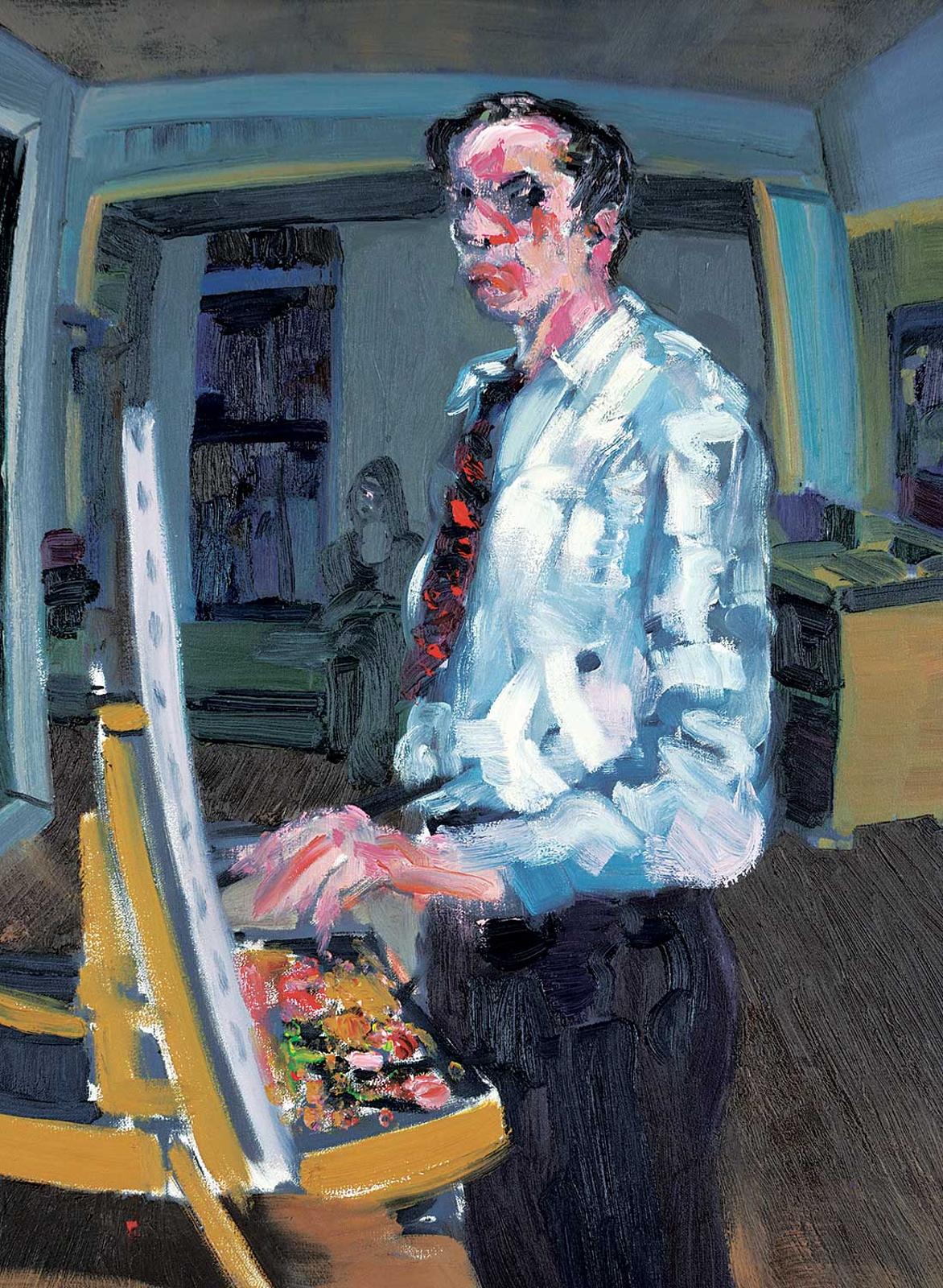 Noah Becker (1970) - Untitled - The Painter