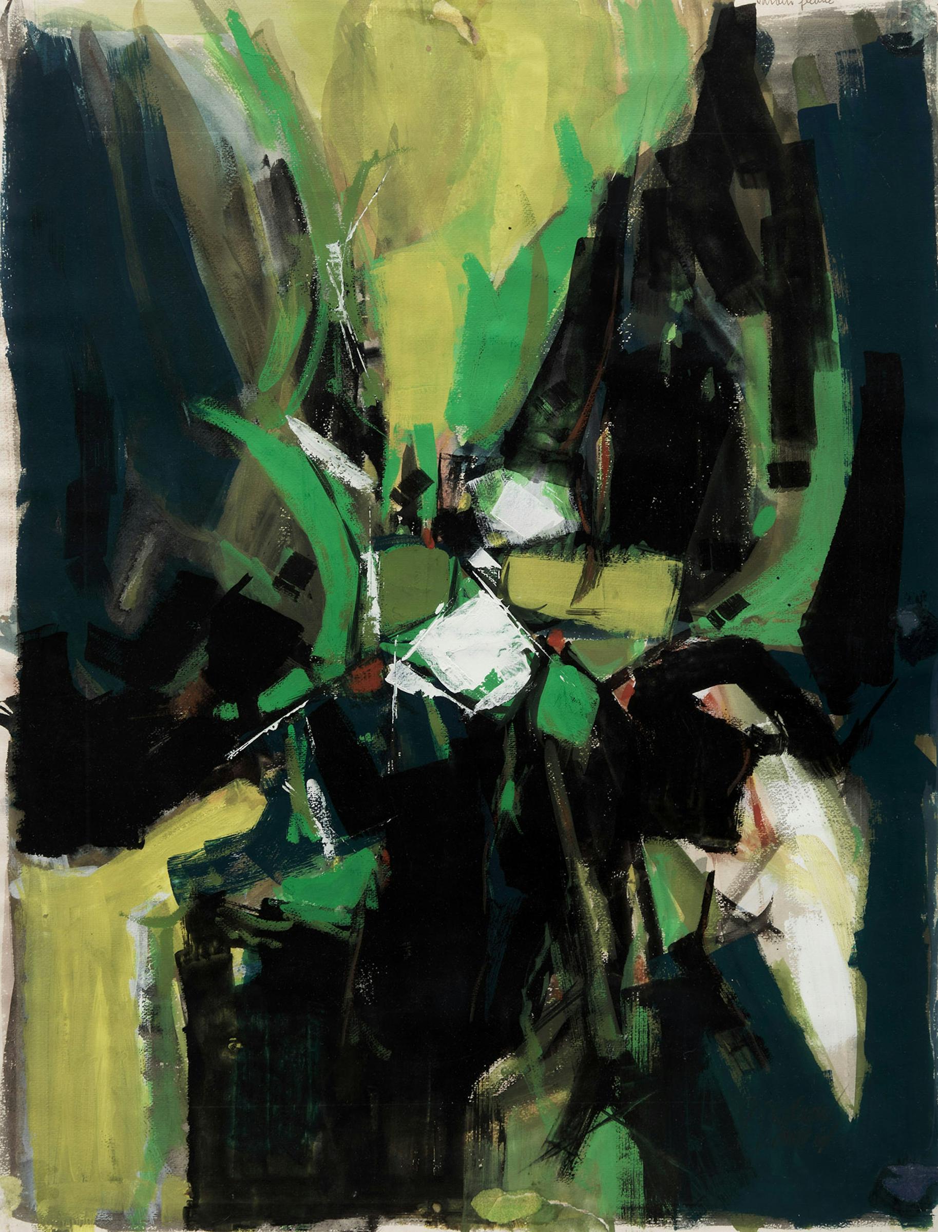Pierre Gendron (1934) - Jardin fleurie [sic]
