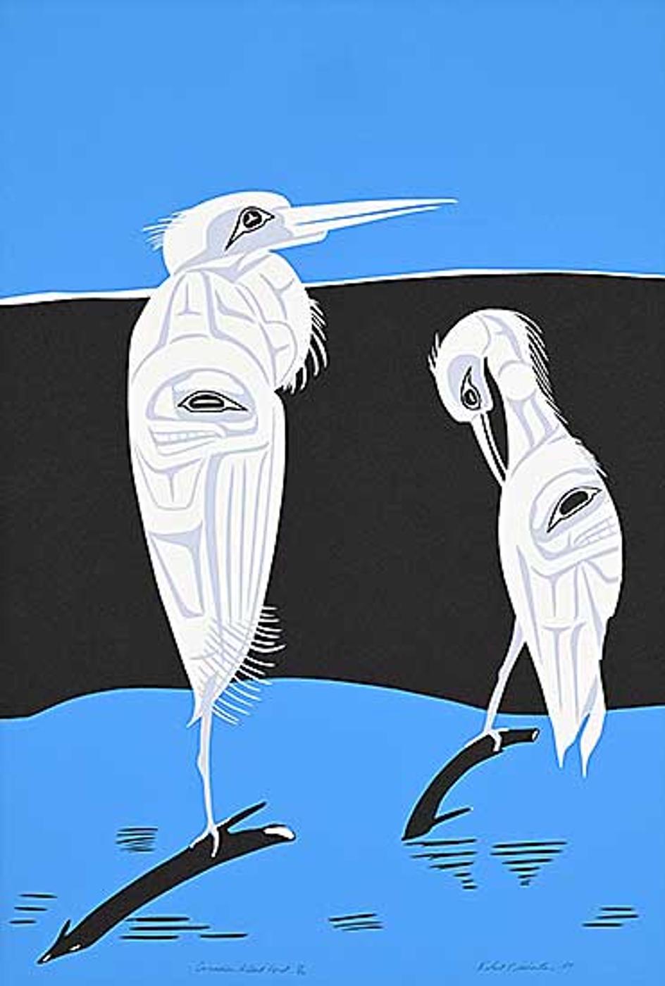 Robert Edward Sebastian (1952) - Canadian Silent Egret #85/100