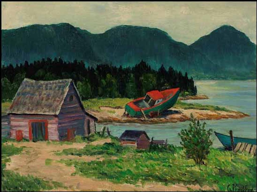 Gordon Edward Pfeiffer (1899-1983) - Beached, Dingwol, [sic] Cape Breton, NS