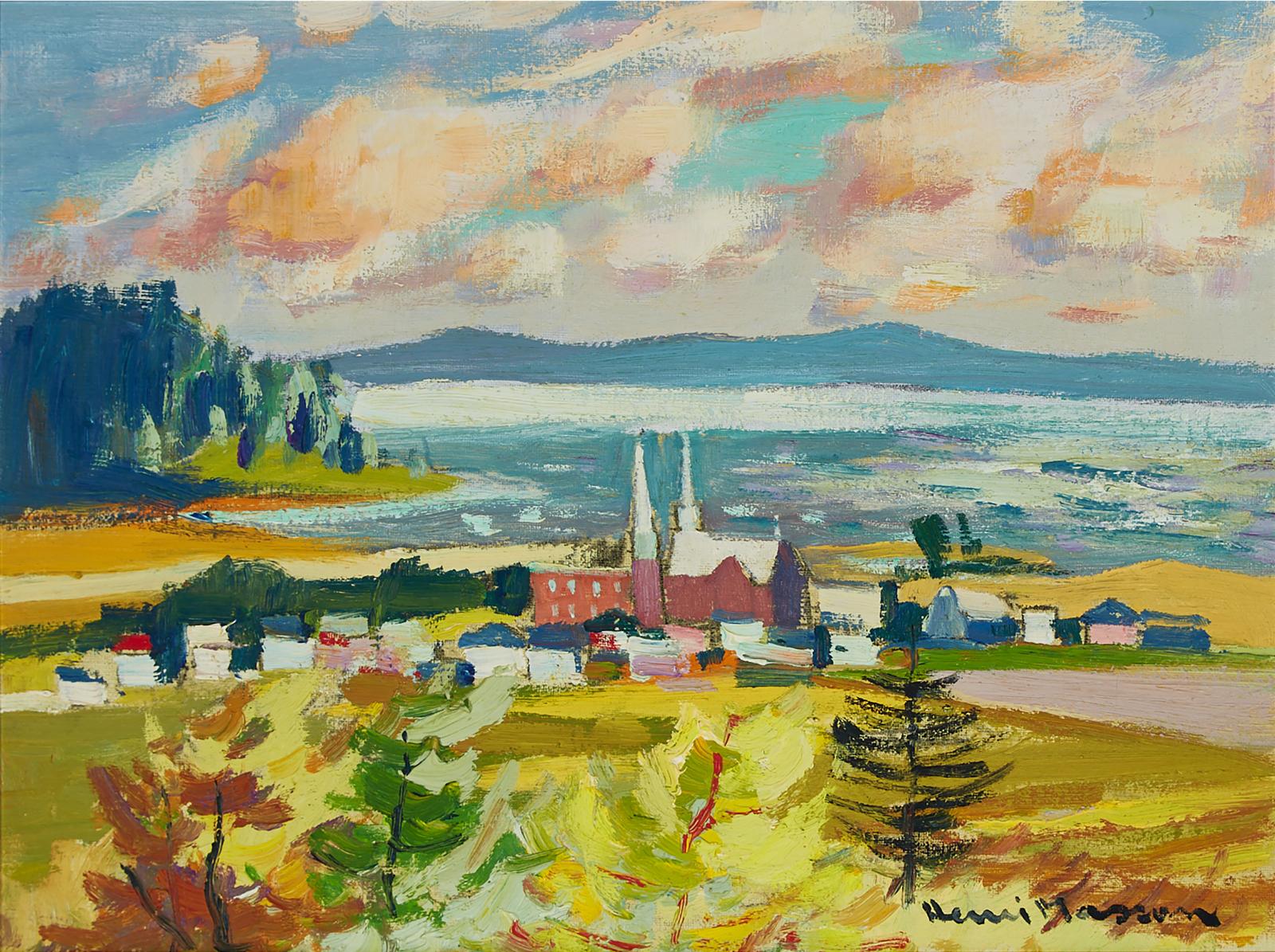 Henri Leopold Masson (1907-1996) - Baie St Paul, Que.