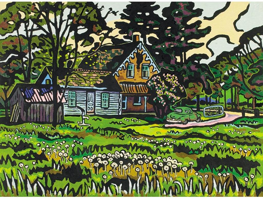 Clark Holmes Mcdougall (1921-1980) - Home In The Country