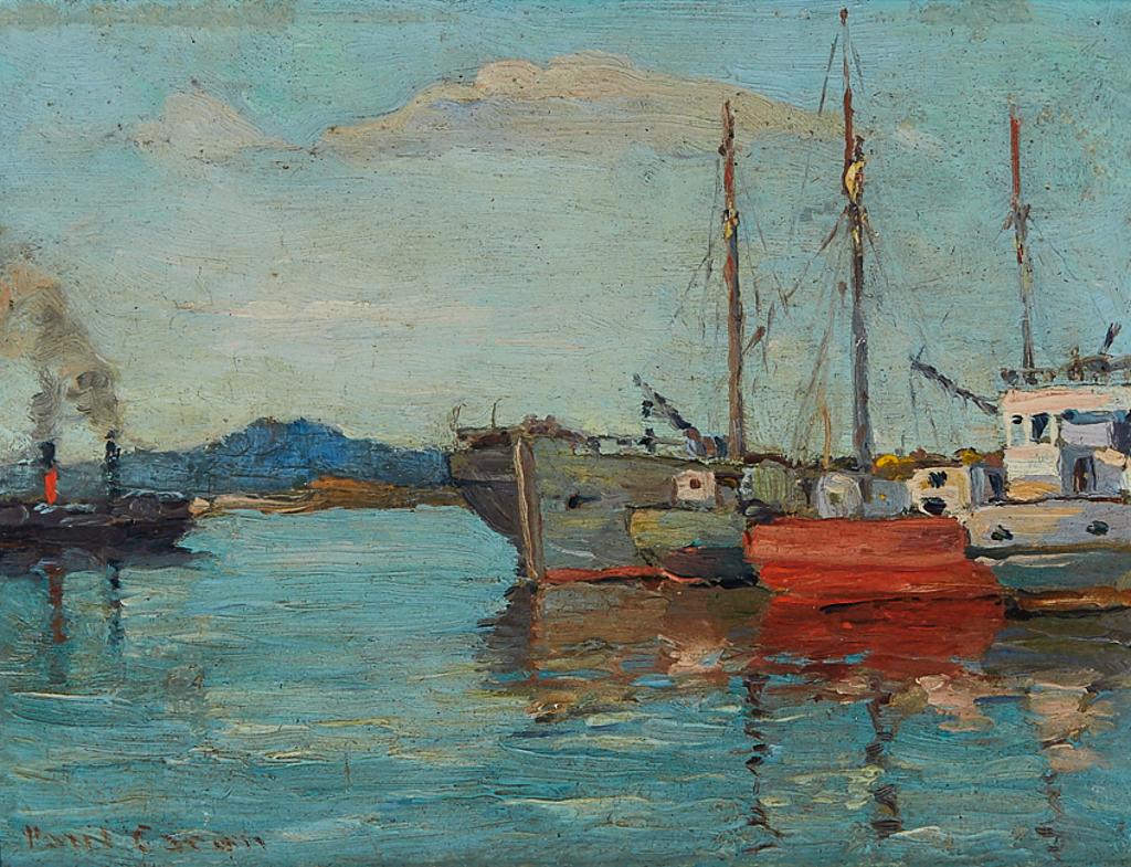 Paul Archibald Octave Caron (1874-1941) - Barges