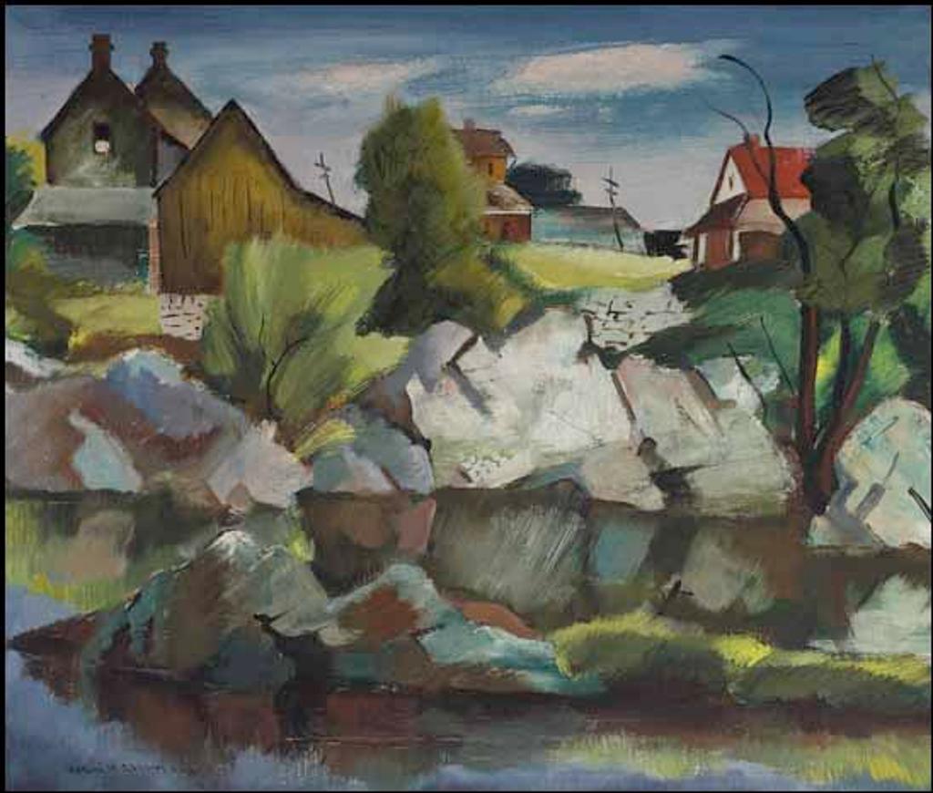 Henri Leopold Masson (1907-1996) - Rocks under Trees