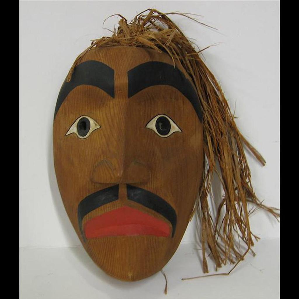 Art Thompson (1948-2003) - Carved And Painted Cedar Mask