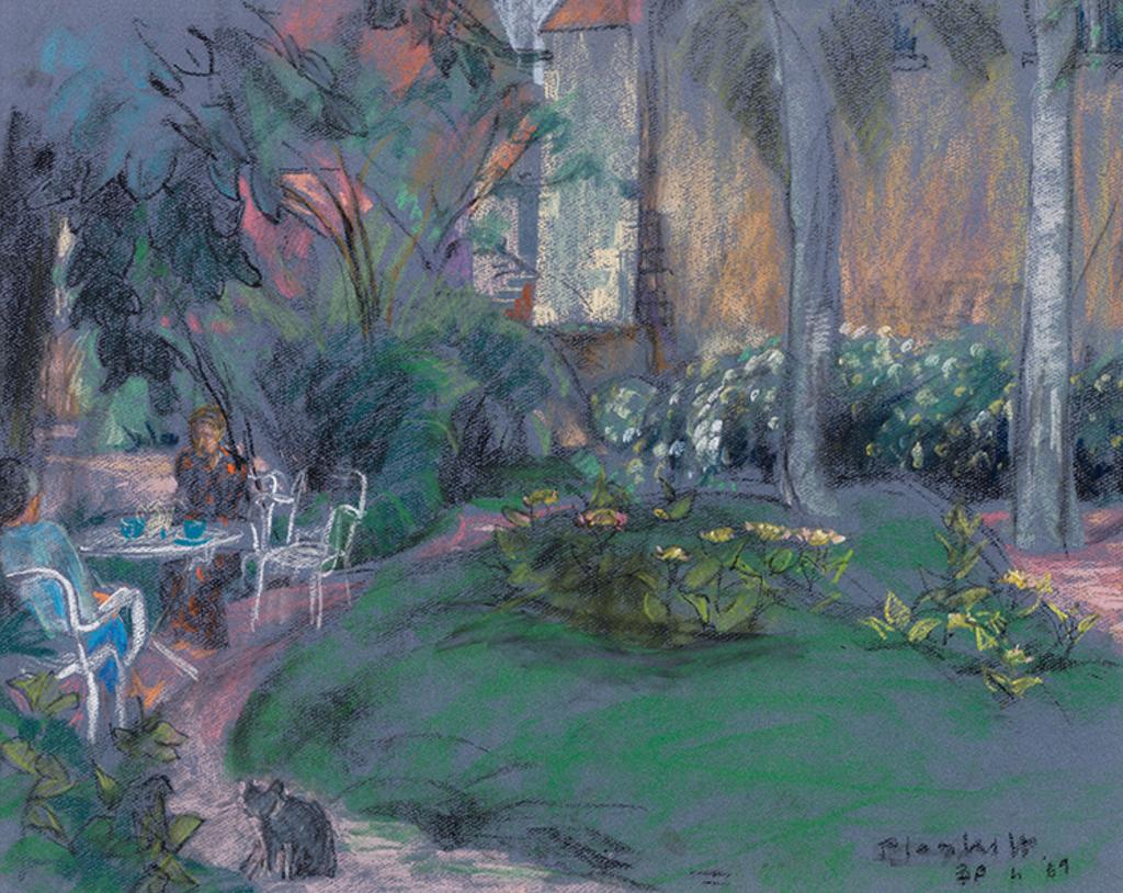 Joseph (Joe) Francis Plaskett (1918-2014) - Tea in the Garden