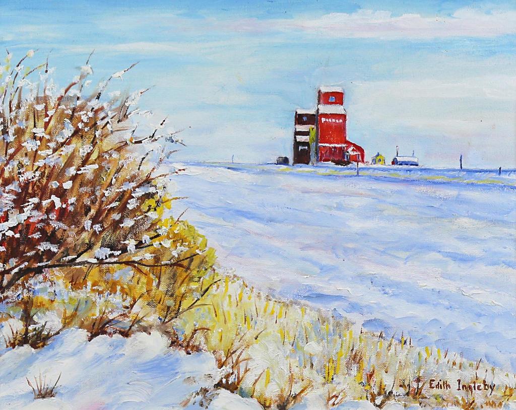 Edith Ingleby - Winter Prairie Sentinels