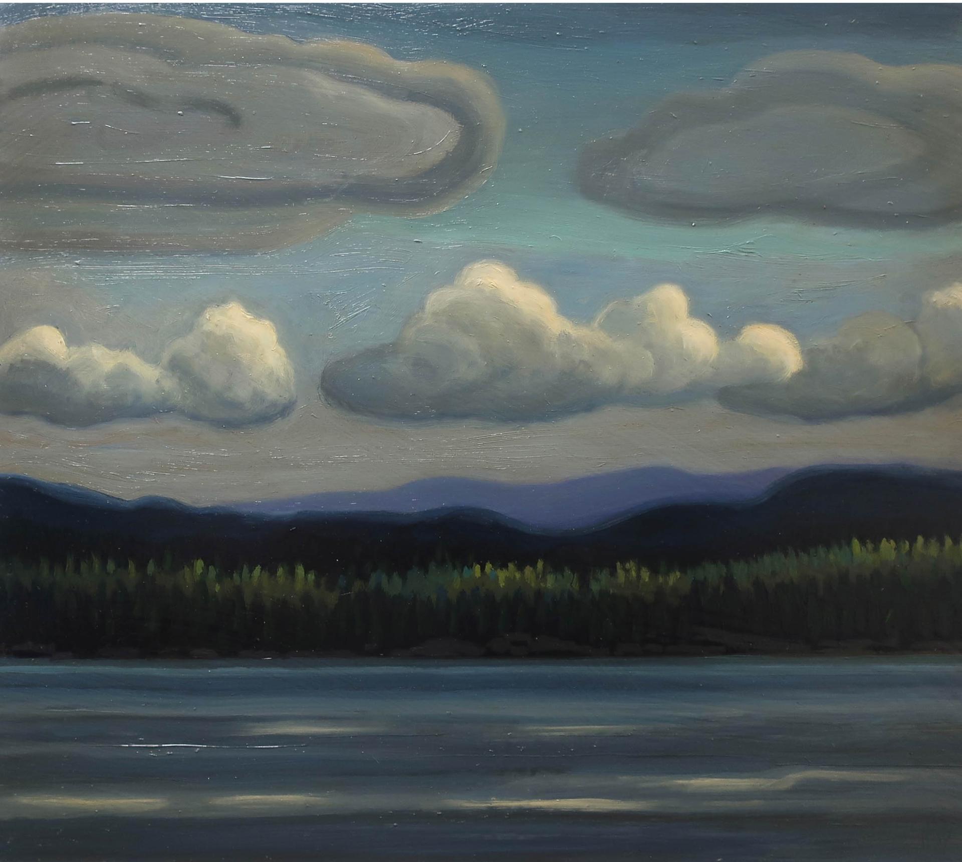 Norman Richard Brown (1958-1999) - Clouds - Lake Superior