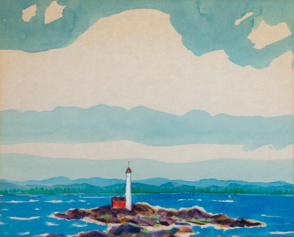 Robert Newton Hurley (1894-1980) - Untitled - Lighthouse