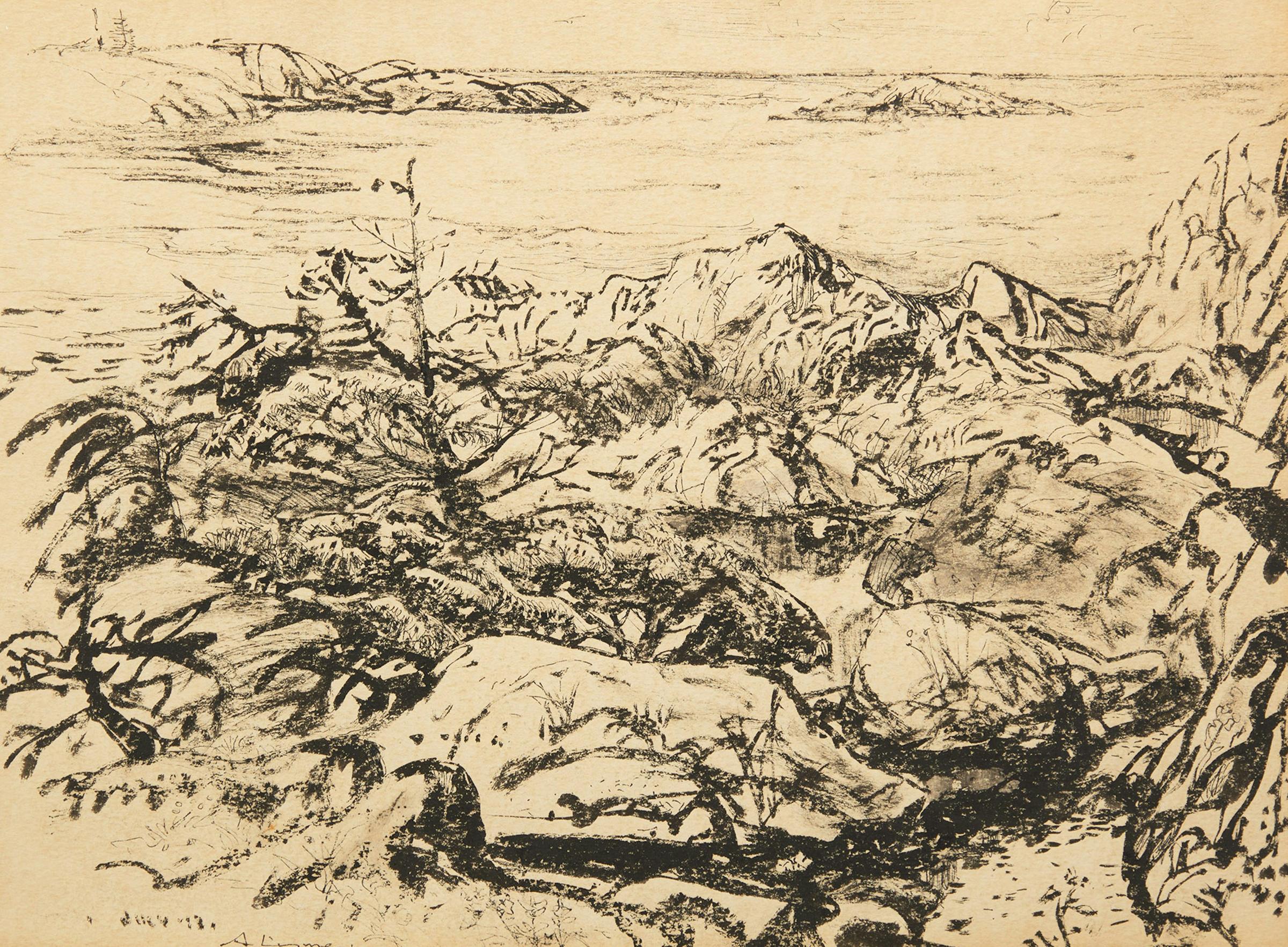 Arthur Lismer (1885-1969) - Georgian Bay