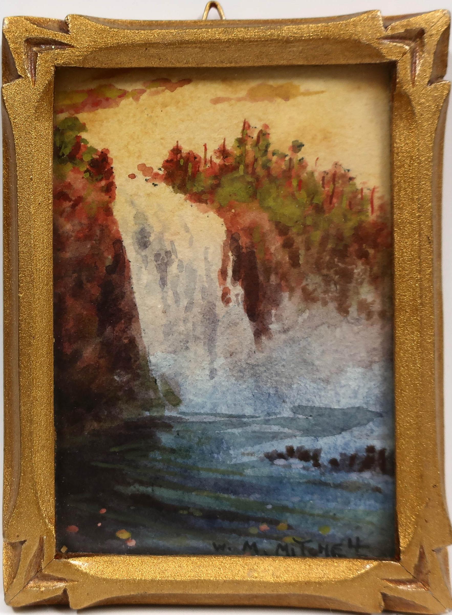 Willard Morse Mitchell (1879-1955) - The Beautiful And Historic Montmorency Falls, P.Q. - Canada