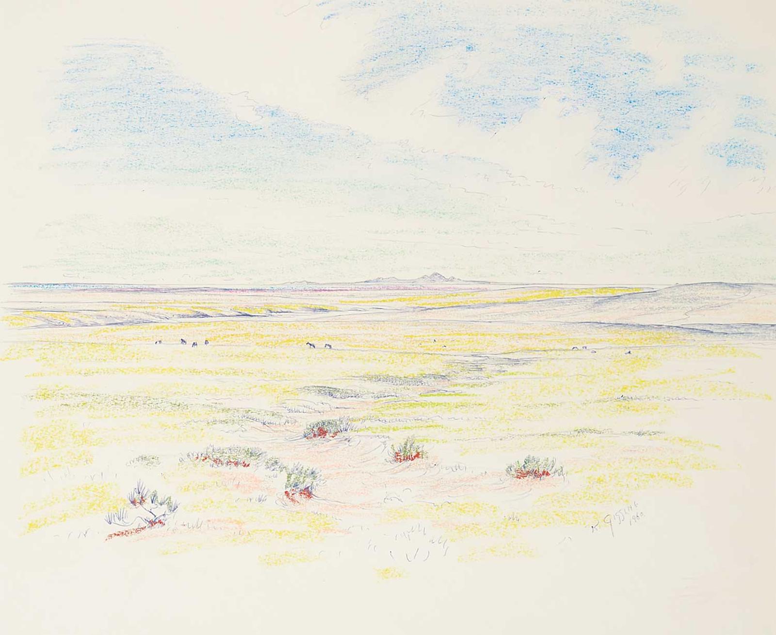 Roland Gissing (1895-1967) - Sweetgrass Colour Sketch