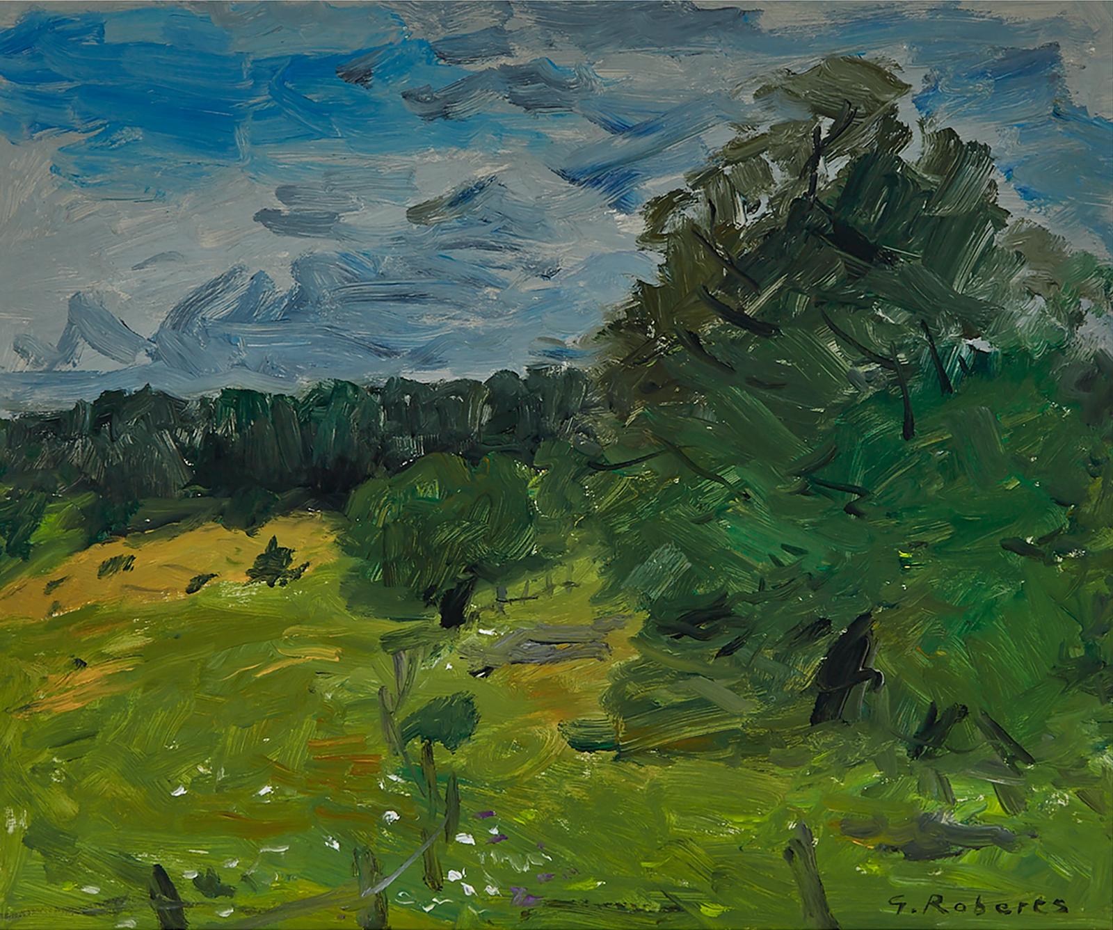 William Goodridge Roberts (1921-2001) - Field And Trees, 1967