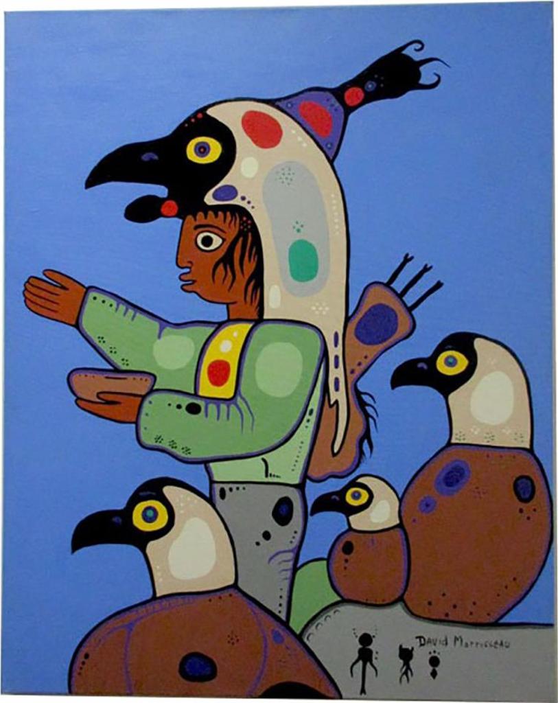 David Alfred Morrisseau (1961) - Shaman Of Eagle Clan