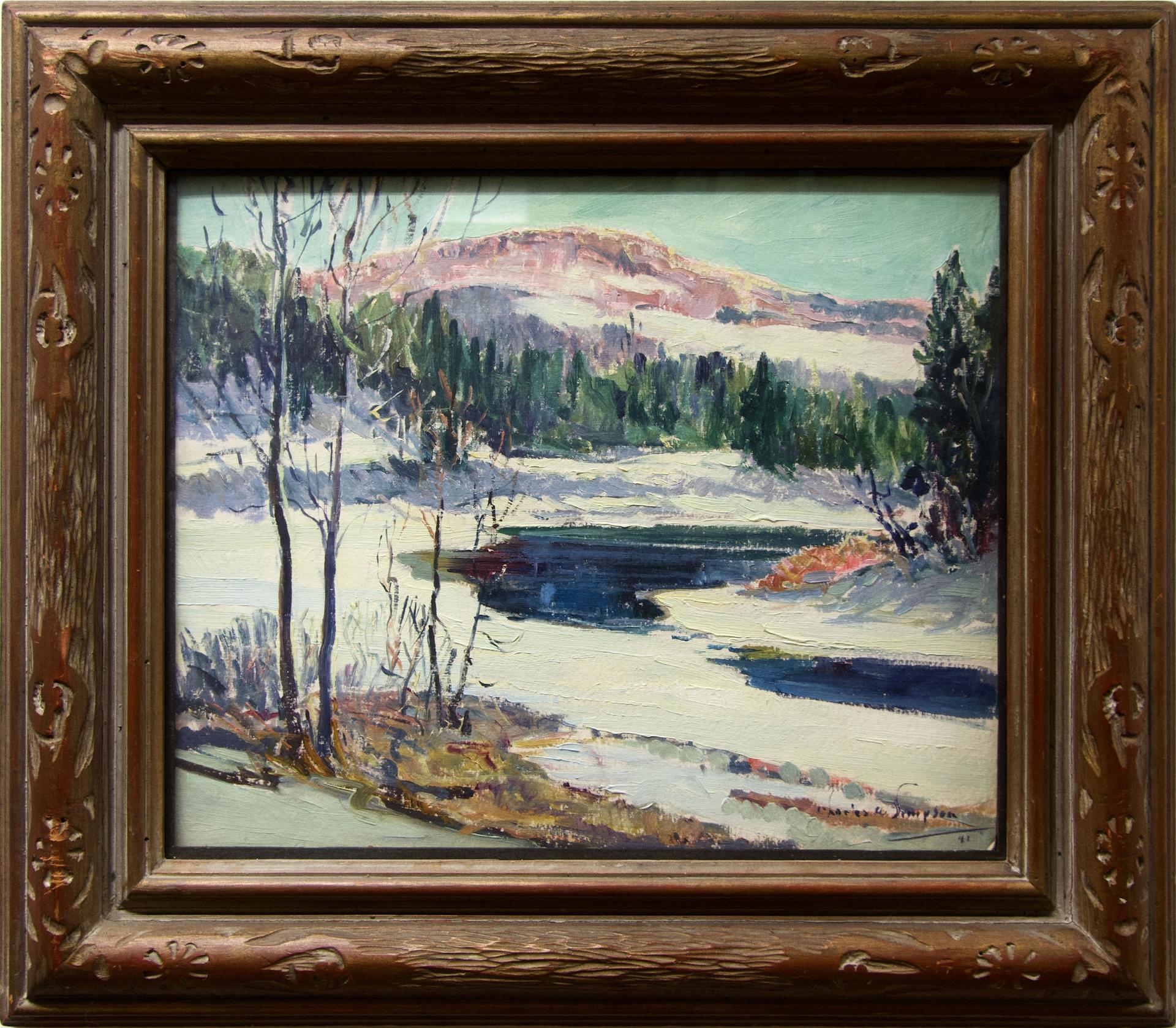 Charles Walter Simpson (1878-1942) - In The Laurentians