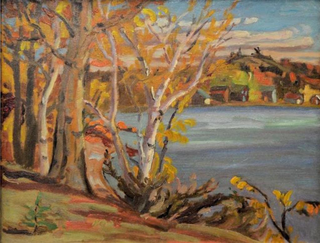 Ralph Wallace Burton (1905-1983) - Clear Lake; In Front of Dr. Rastatts