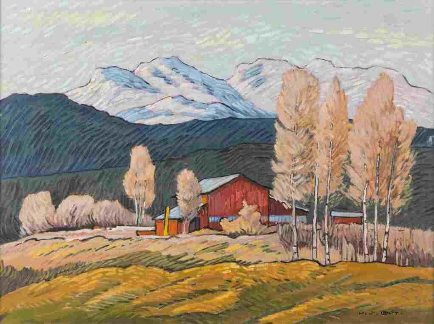 Nicholas Johannes Bott (1941-2021) - The Red Barn