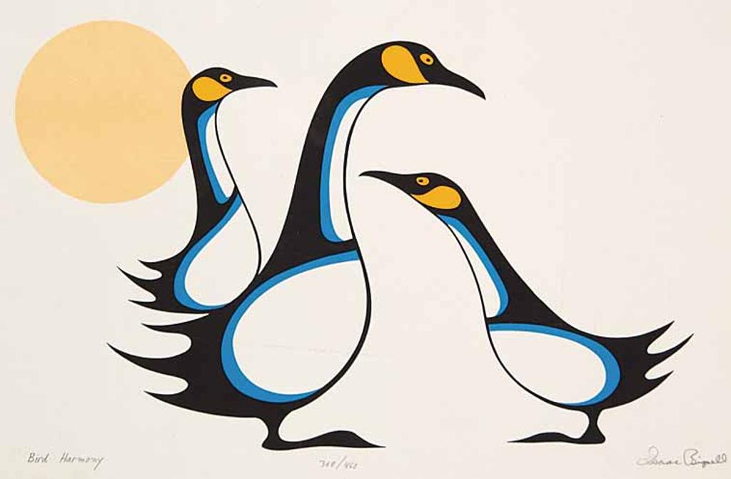 Isaac Bignell (1960-1995) - Bird Harmony  #308/460