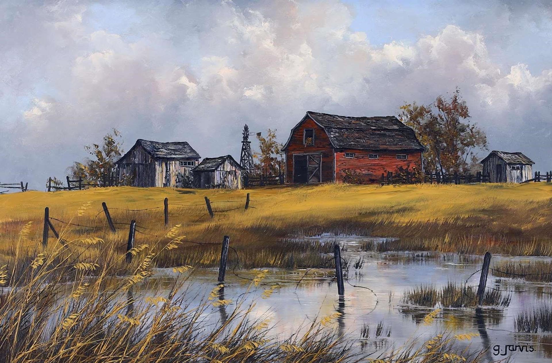 Georgia Jarvis (1944-1990) - Alberta Countryside