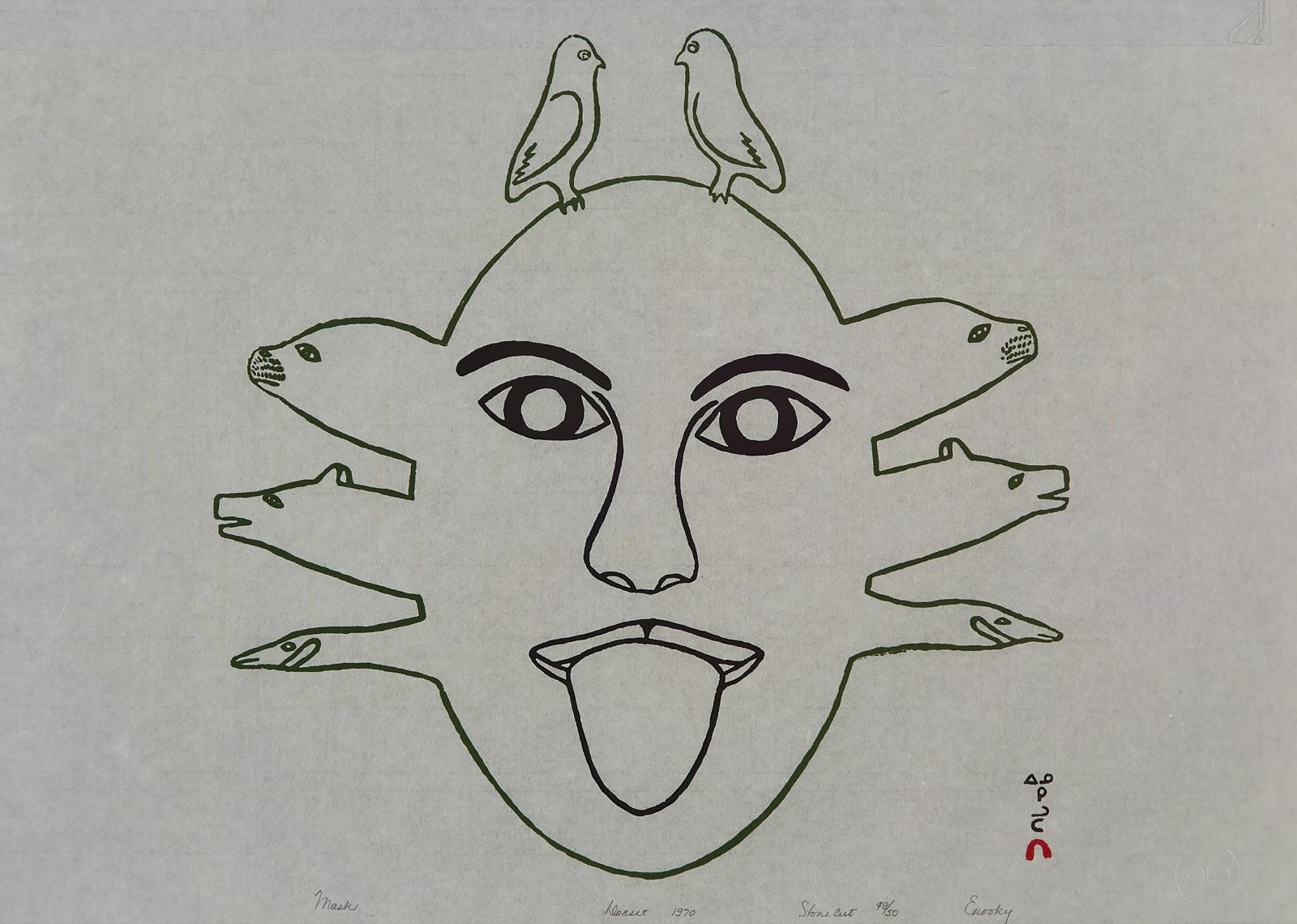 Innuki Oqutaq (1926-1986) - Mask