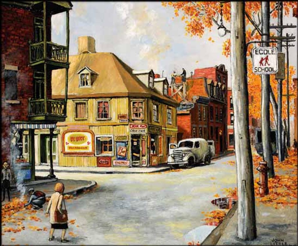 John Geoffrey Caruthers Little (1928-1984) - Beaudry Street, Montreal