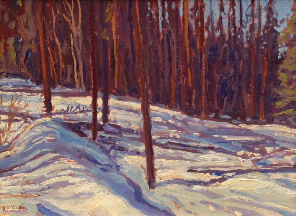 William (Bill) Duma (1936) - Snow & Trees