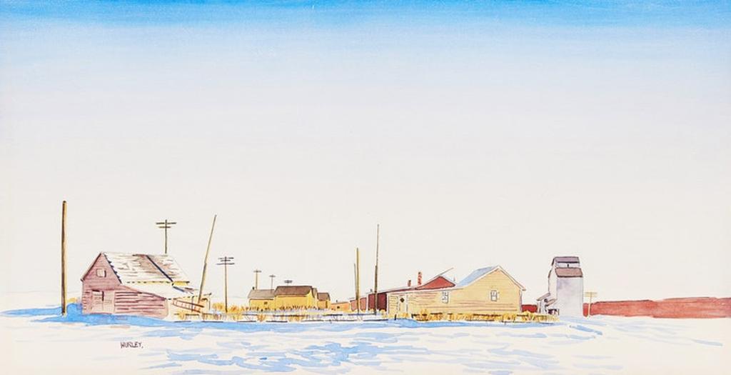 Robert Newton Hurley (1894-1980) - Winter Landscape