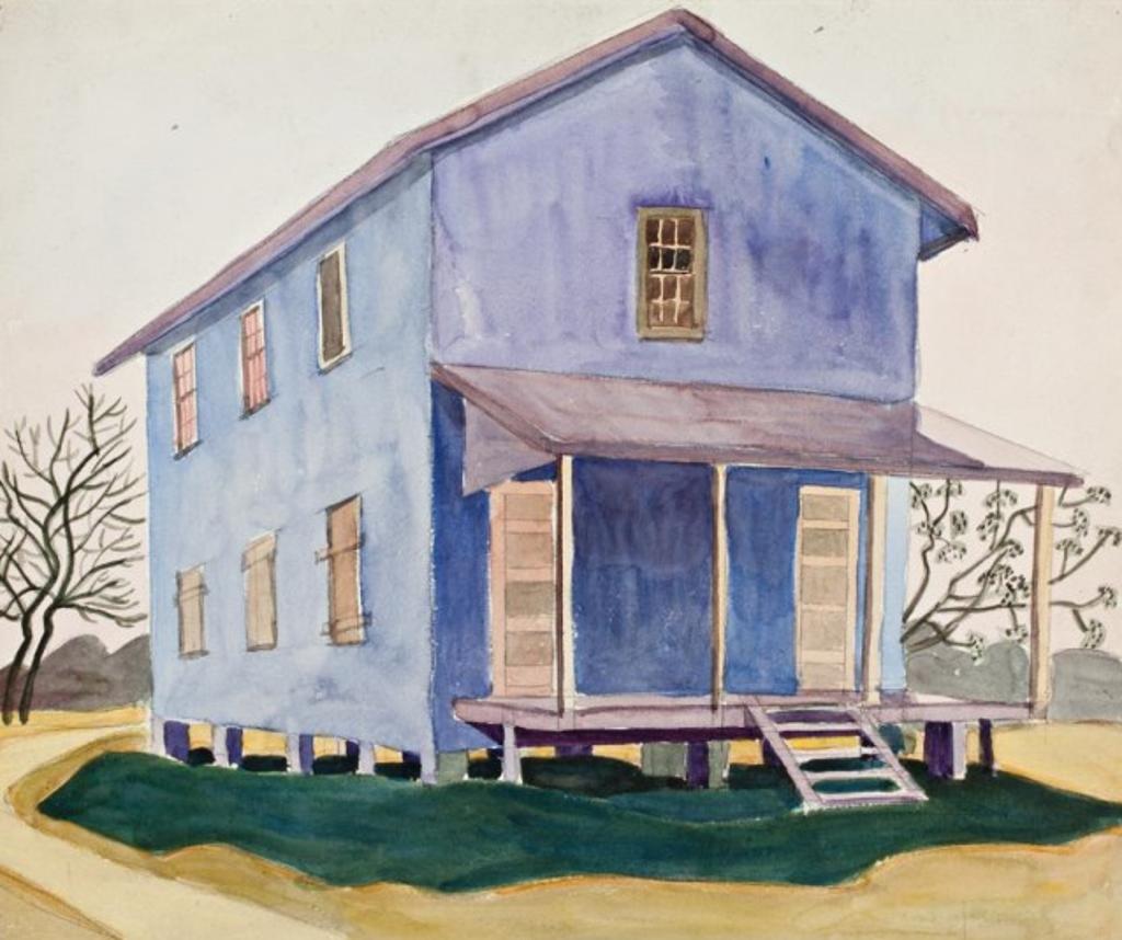 Isabel Grace McLaughlin (1903-2002) - The Blue House