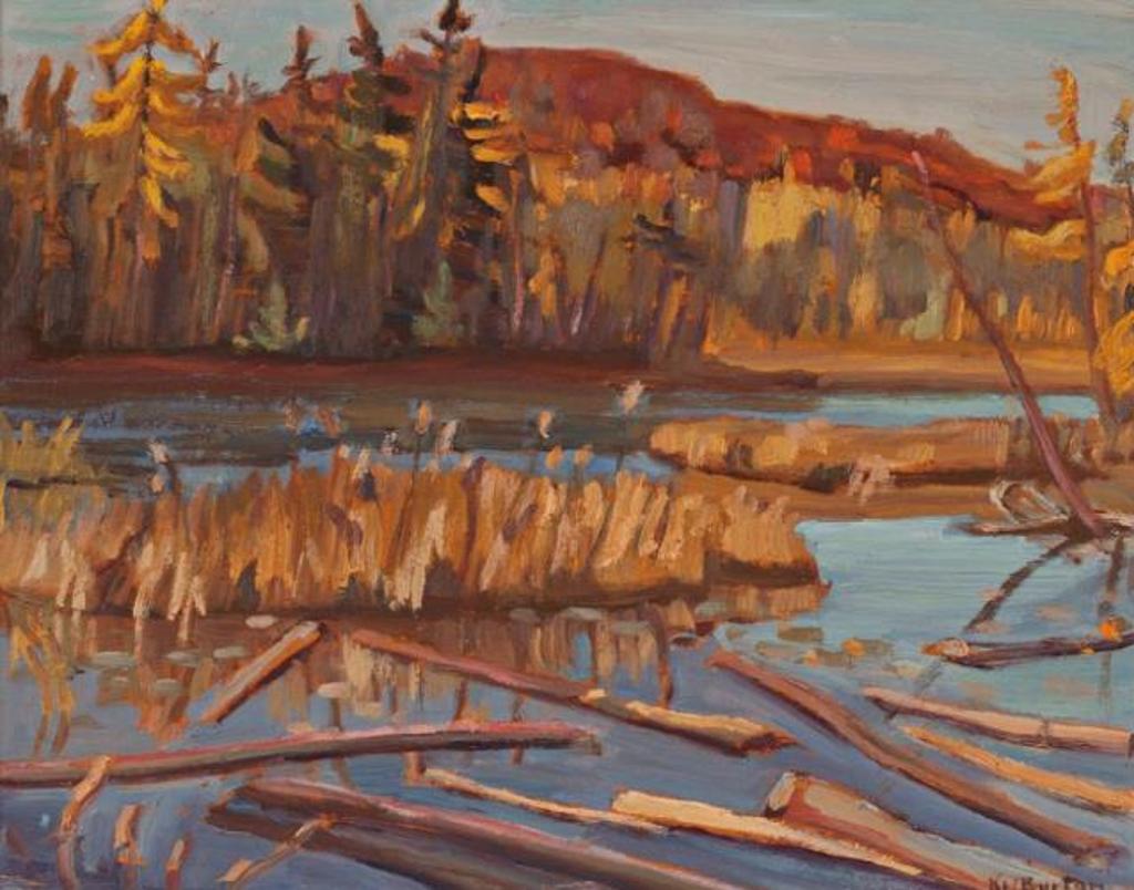 Ralph Wallace Burton (1905-1983) - Lake in Autumn