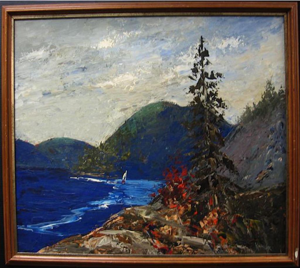 John H. Kinnear (1920-2003) - At Daniel Izzards - Horseshoe Bay, Vancouver, B.C.