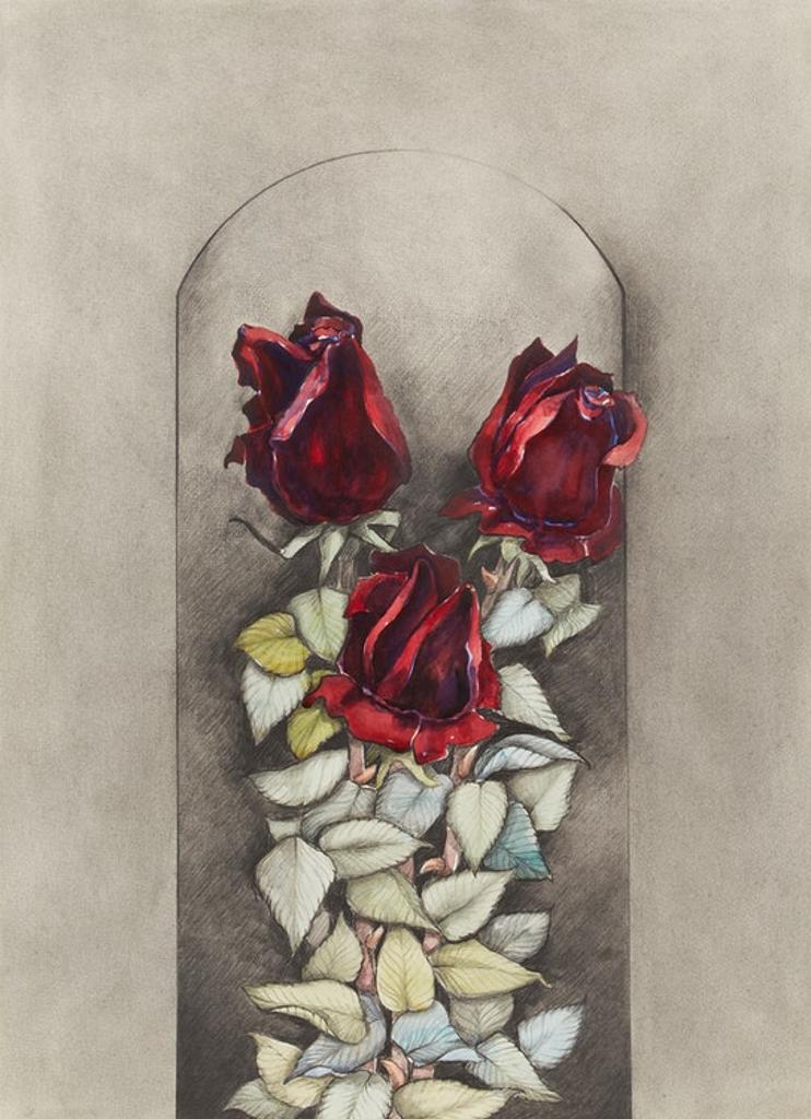 Frank Allen Nulf (1931-2015) - Dark Blooms #2 (Sydenham Rose Series); Untitled (Sydenham Rose Series)