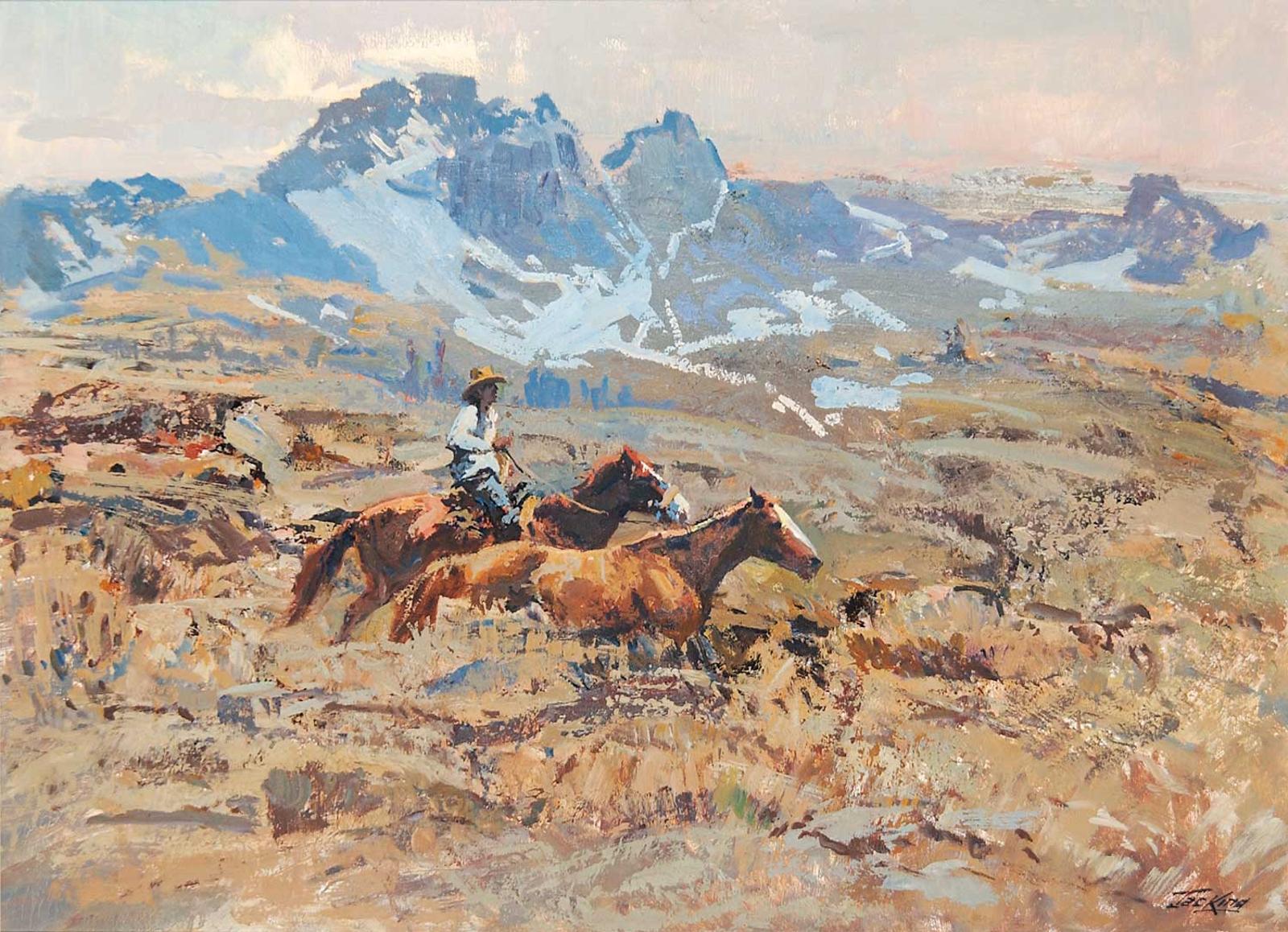 Jack [Jac] Elmo King (1920-1998) - Untitled - Open Range