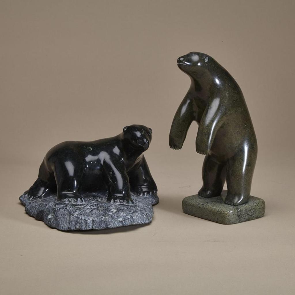 Markosee Joan Pitsiulak (1895-1980) - Two Polar Bears