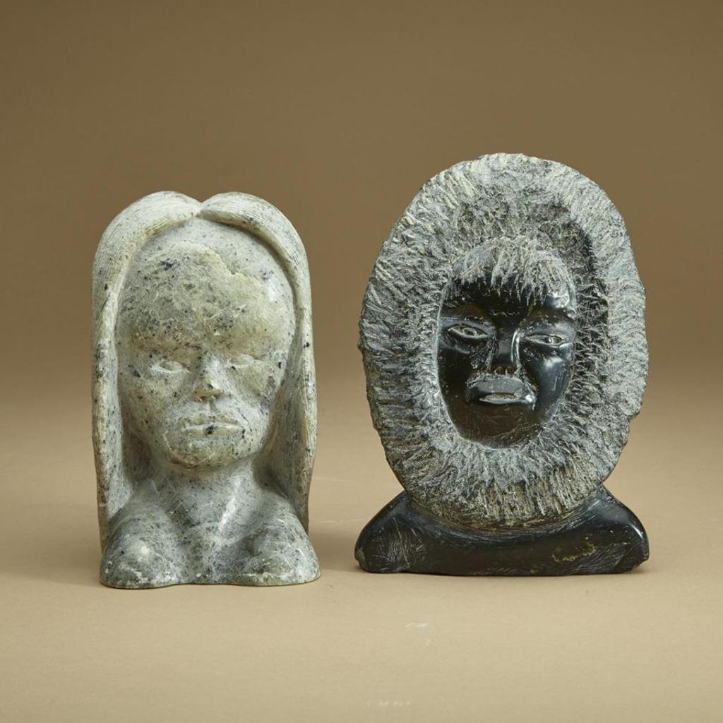 Enook Manomie (1941-2006) - Two Busts