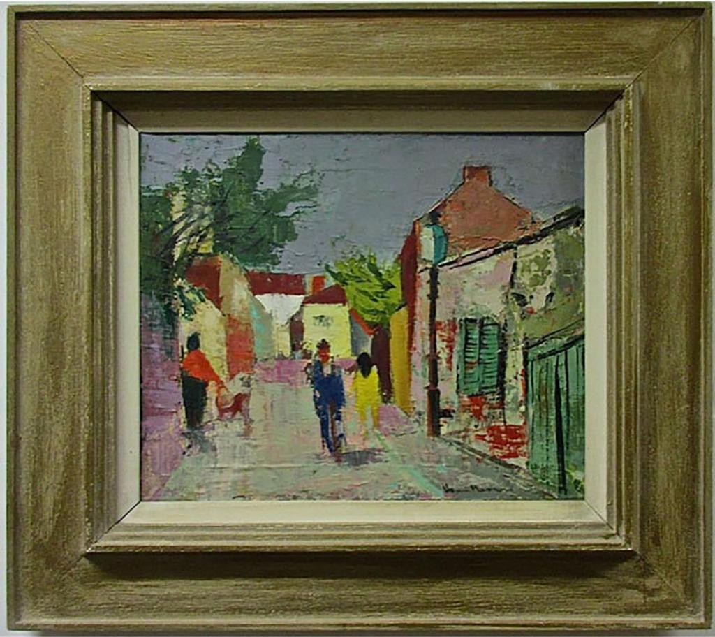 Henri Leopold Masson (1907-1996) - Street In Paris