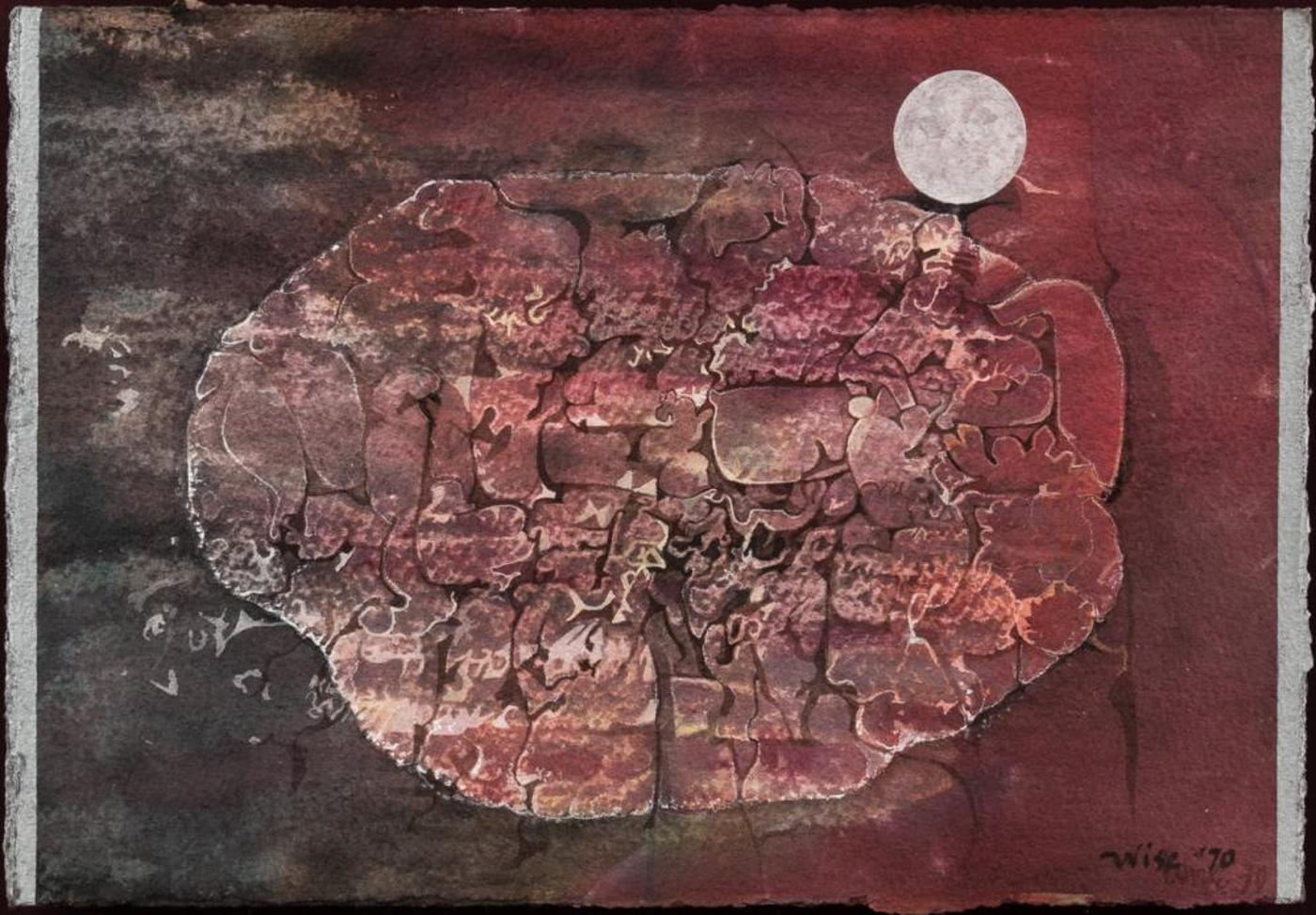 Jack Marlowe Wise (1928-1996) - Moon-Rock Writing