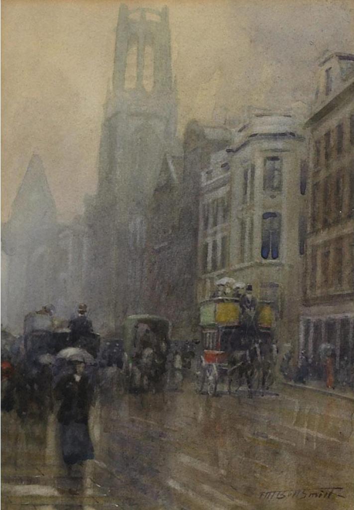 Frederic Martlett Bell-Smith (1846-1923) - London Rain
