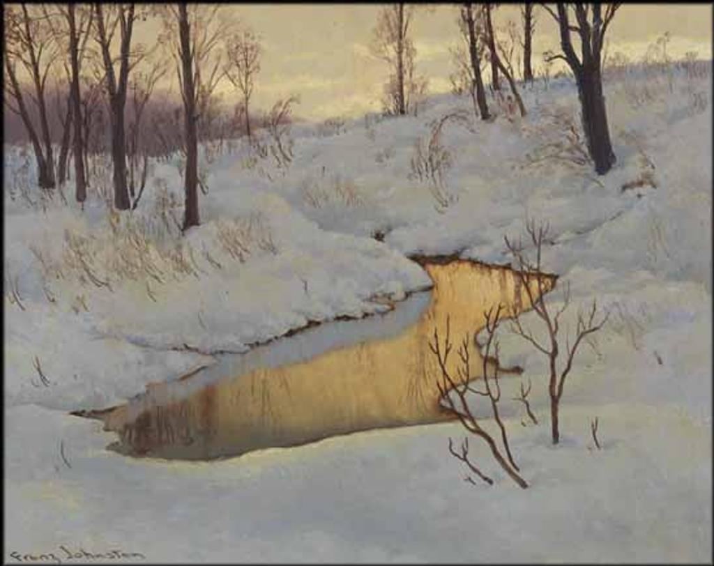 Frank (Franz) Hans Johnston (1888-1949) - The Amber Pool