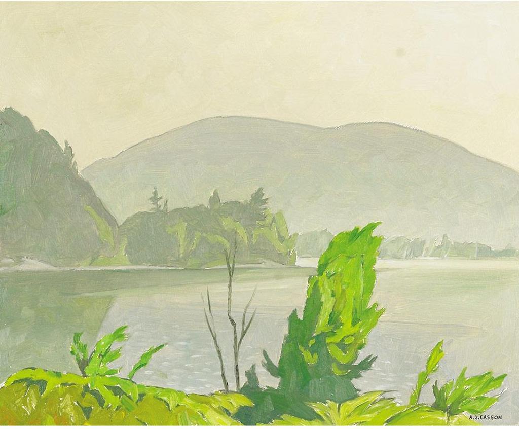 Alfred Joseph (A.J.) Casson (1898-1992) - Mist, Oxtongue Lake