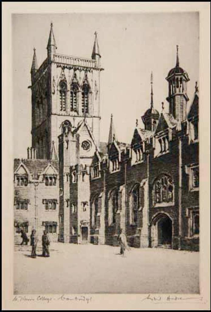 Sybil Andrews (1898-1992) - St. John's College, Cambridge