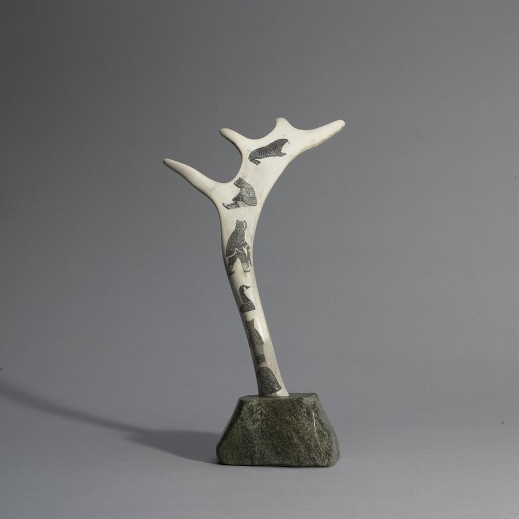 Davidee Itulu (1929-2006) - Etched Antler