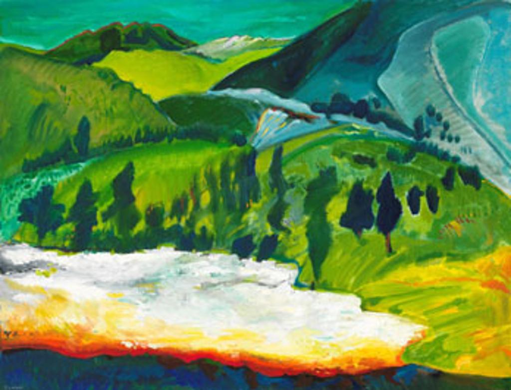 Yehouda Leon Chaki (1938-2023) - From the Powell River Series 07110, Inspired by the Toba River Valley
