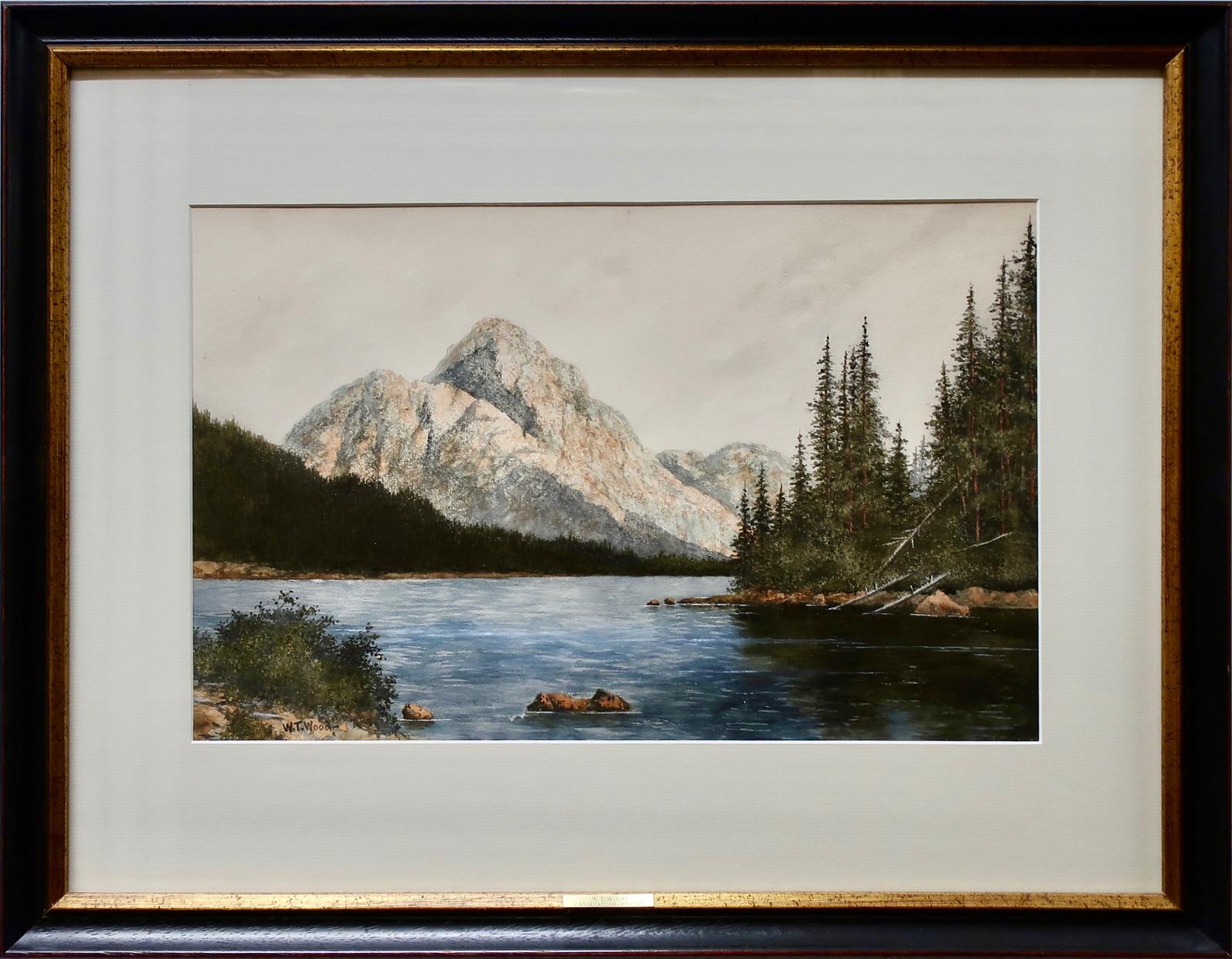 Simeonie Weetaluktuk (1921) - River And Mountains, B.C.