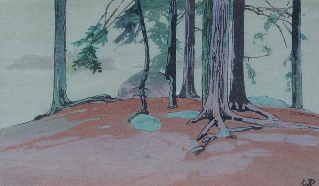 Walter Joseph (W.J.) Phillips (1884-1963) - Rain, Lake Of The Woods; 1927