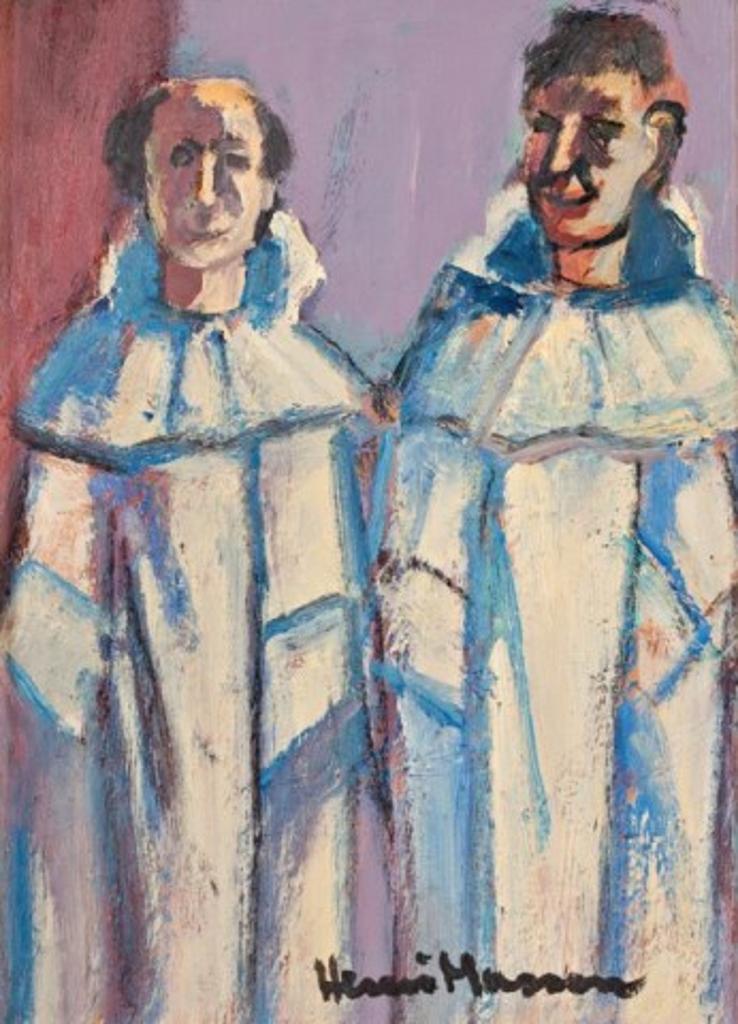 Henri Jacques Masson (1907-1995) - Two Monks