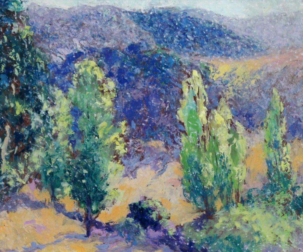 William Henry Clapp (1879-1954) - Hills And Trees