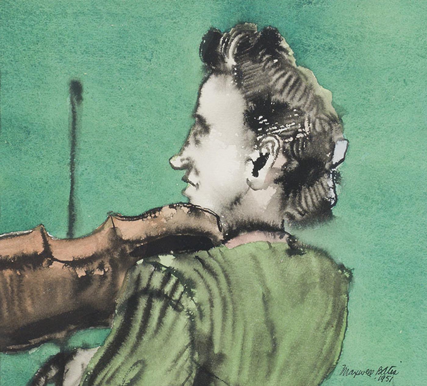 Maxwell Bennett Bates (1906-1980) - Violin