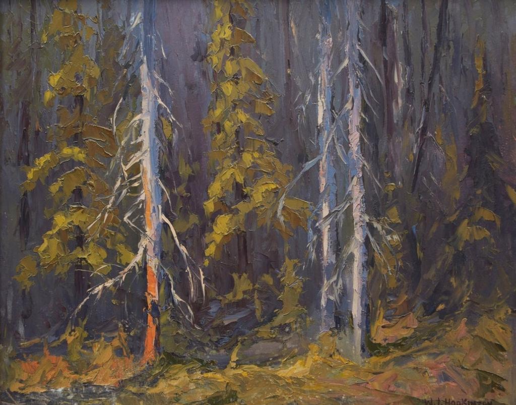 William John Hopkinson (1887-1970) - Fir Trees, British Columbia