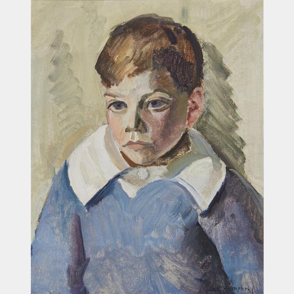 Jack Weldon Humphrey (1901-1967) - Portrait Of A Young Boy