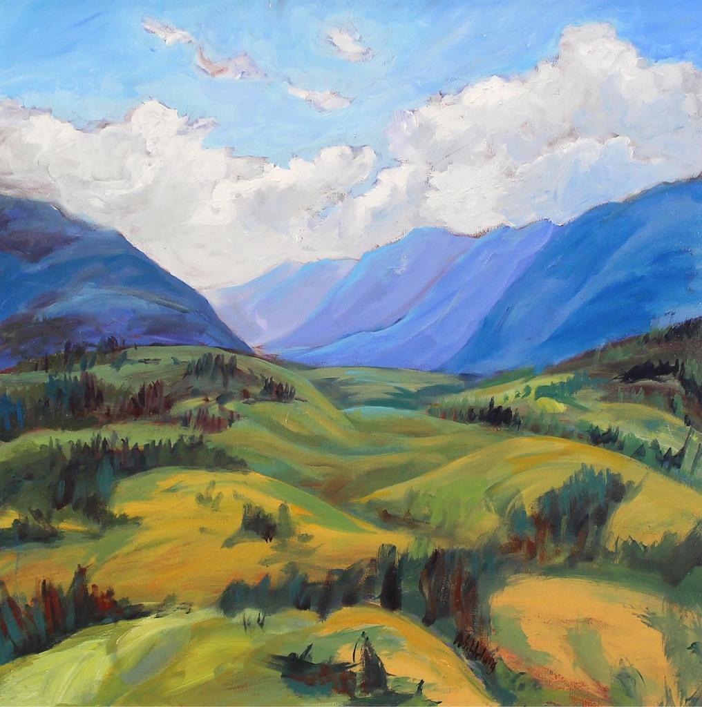 Alice S. Helwig (1962) - Untitled, Rocky Mountain Landscape